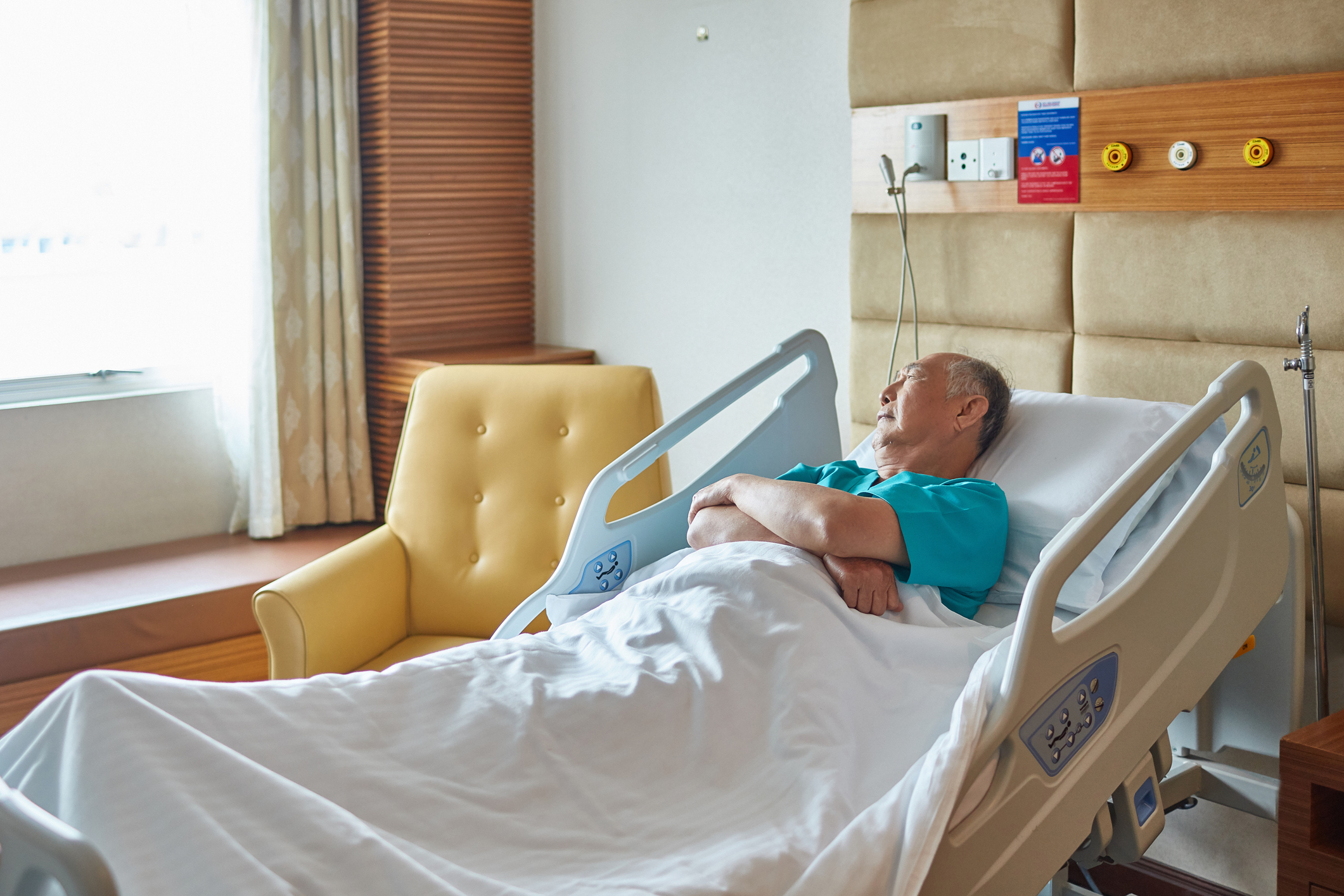 Hospitalization can bring a sudden onset of delirium in seniors.
